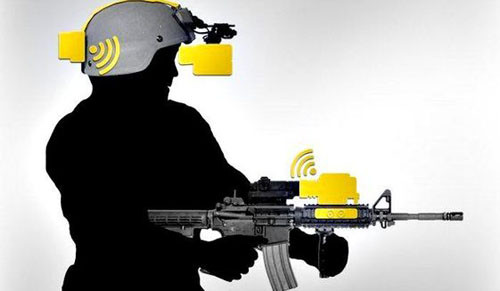 Nó cũng được tích hợp với các vũ khí tương lai cho phép ngắm bắn thông ngay chính bằng ánh mắt. Tuy nhiên các hệ thống vũ khí tích hợp với kính này dự kiến năm 2019 mới sẵn sàng phục vụ.