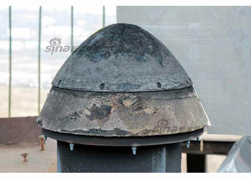 Sau khi thử nghiệm, mô hình đầu đạn này được đo đạc cẩn thận để kiểm tra mức độ bị nhiệt ăn mòn. Nguồn: Rodong Sinmun