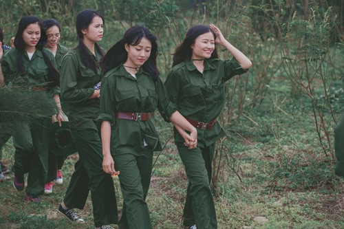 "Đội quân tóc dài" con cháu bà Trưng, bà Triệu là đây.