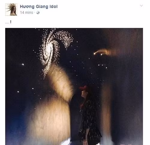 Huong Giang Idol mo lai Facebook hau scandal Trung Dan