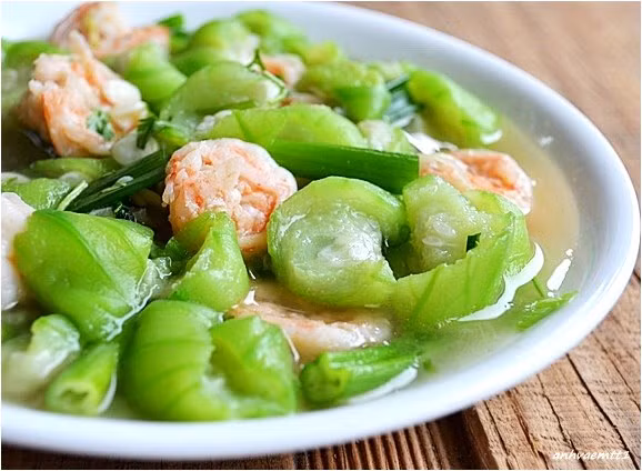 Bạn đã có thể chế biến các món ngon từ mướp hương tự tay trồng, vừa an toàn lại vừa bổ.