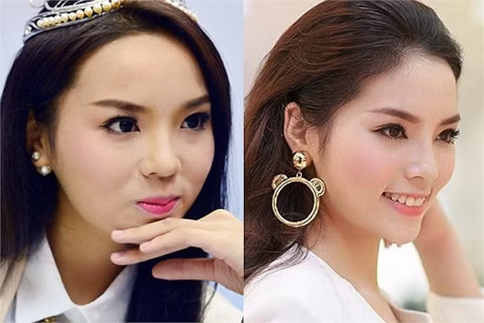 Cô trần tình rằng khuôn mặt thon gọn có được nhờ việc giảm cân.