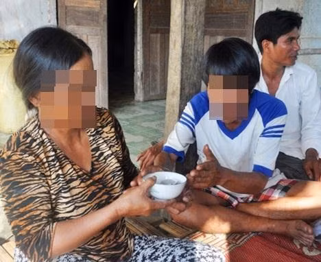 Anh Đinh Văn Bình và bà Đinh Thị Nga đã xóa bỏ hiềm khích với nhau.