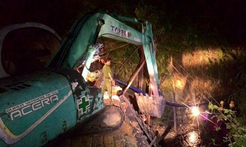 He lo nguyen nhan sap ham than hai hung o Hoa Binh