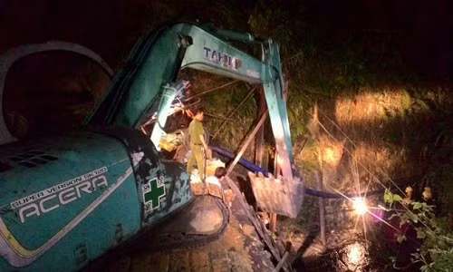 He lo nguyen nhan sap ham than hai hung o Hoa Binh