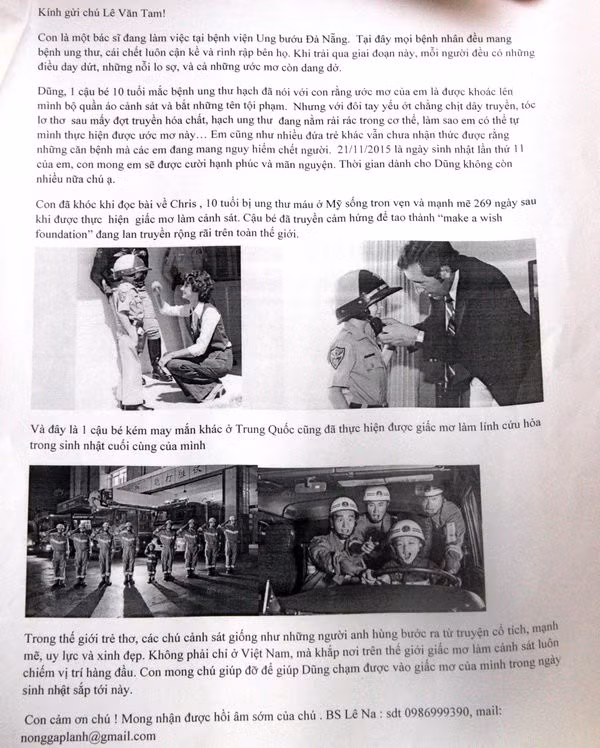 Da Nang giup cau be ung thu thuc hien uoc mo lam canh sat-Hinh-5