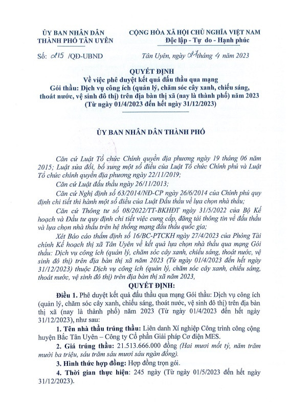 Bình Dương: Cuộc đua “song mã” giành gói thầu DVCI hơn 16 tỷ đồng - Hình 2 Binh Duong: Cuoc dua “song ma” gianh goi thau DVCI hon 16 ty dong-Hinh-2
