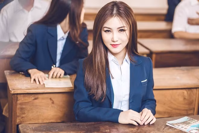 Cuoi rot ham voi loat anh che "Em gai mua" cua dan mang