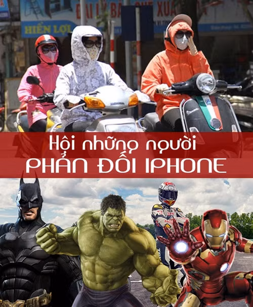 Liệu siêu phẩm điện thoại này có nhận diện nổi tất cả các gương mặt hay không, nhất là các ninja Việt. Hài hước hơn, hội anh em nhà "siêu anh hùng" như người sắt, Batman, Huk... cũng phản đối Face ID.