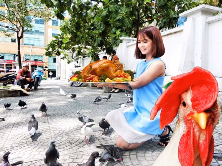 Cai ket dang cho trai xinh gai dep len Facebook nho Photoshop anh-Hinh-2