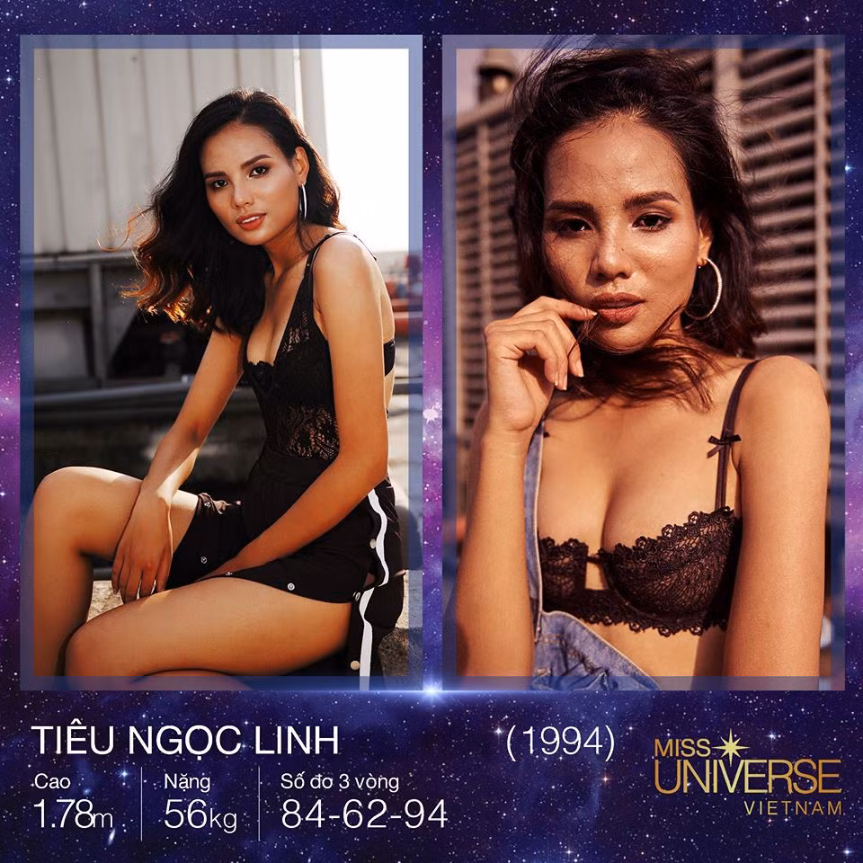 Tiêu Ngọc Linh là á quân chương trình Next Top Model 2014. Thời điểm dự thi, cô gái quê Hải Dương gây chú ý bởi thành tích học tập đáng nể - thủ khoa đầu vào Đại học Ngoại thương. Hiện, cô vẫn theo đuổi sự nghiệp người mẫu nhưng chưa để lại dấu ấn.