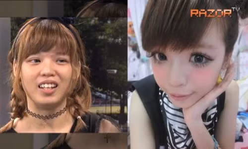 Cô nàng Kelly Konomi - một blogger nổi tiếng tại Singapore khiến bao người "khóc thầm" khi cô nàng lộ diện nhan sắc chưa qua trang điểm.