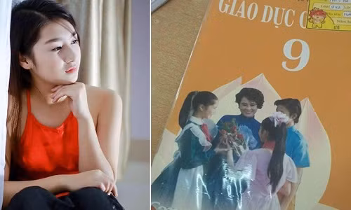 Cư dân mạng đổ dồn tập trung vào tài khoản Facebook của một hot girl Lào Cai. Cô bạn với góc chụp nghiêng "thần thánh" được dân mạng đánh giá là giống hệt cô gái trên bìa sách.