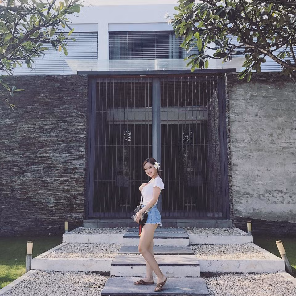 Ngoài công việc kinh doanh, đi du lịch, phần nhiều thời gian Mỹ Mỹ dành cho việc tập gym.