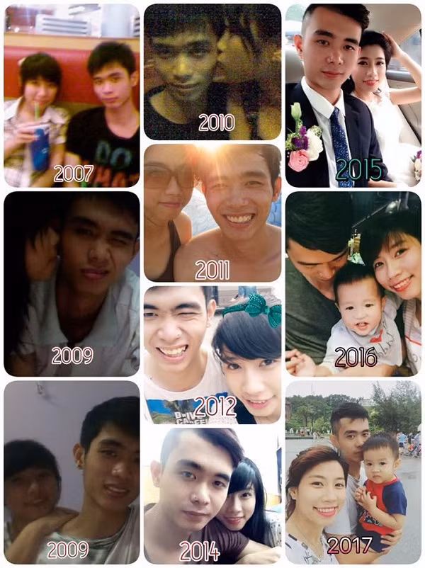 Cả chặng đường tình yêu học trò, với biết bao kỉ niệm đã được gói gọn trong bức ảnh ý nghĩa này.