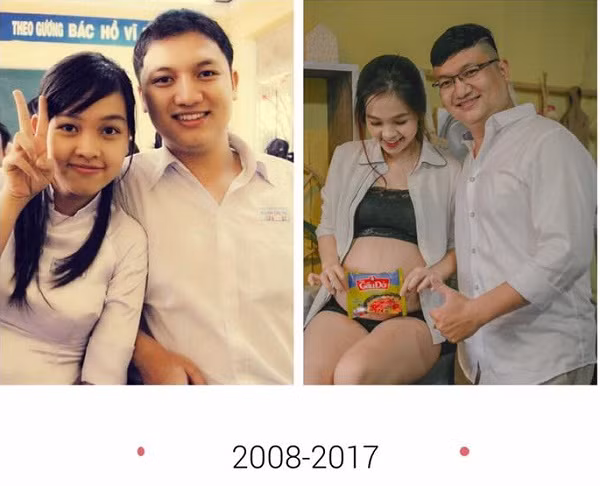 Không chỉ vậy, có nhưng đôi bạn chung bàn nay đã lên chức phụ huynh.