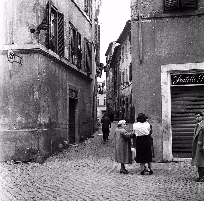 Thành phố Rome của Italy những năm 1950.