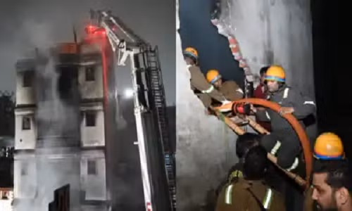 Chay nha 4 tang, gia dinh 5 nguoi tu vong thuong tam