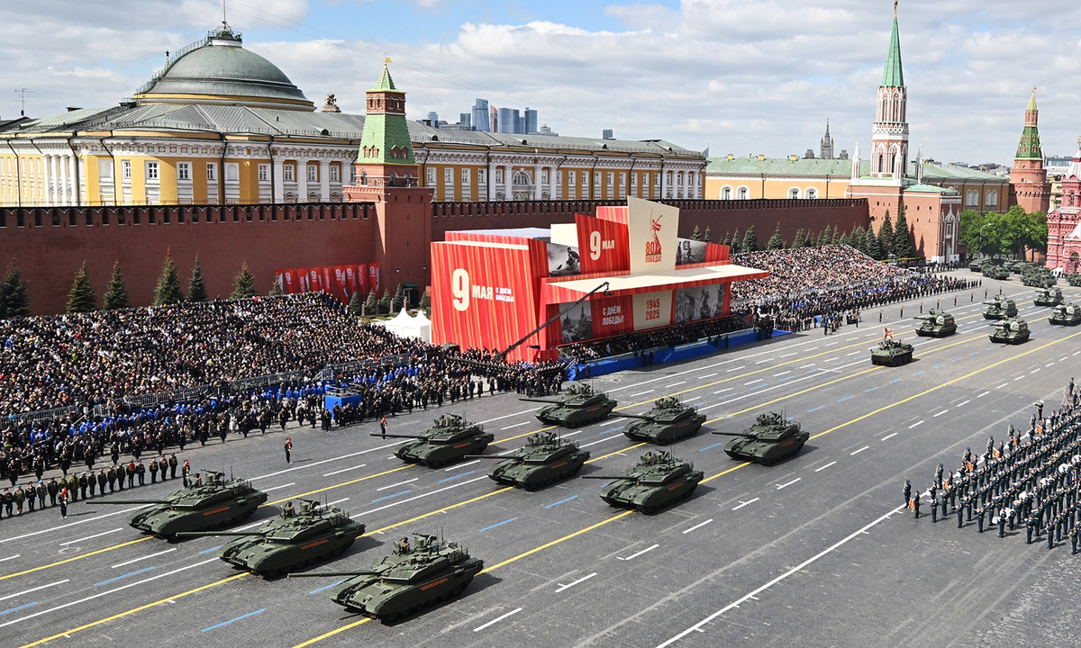 Khối xe tăng chủ lực T-90M.