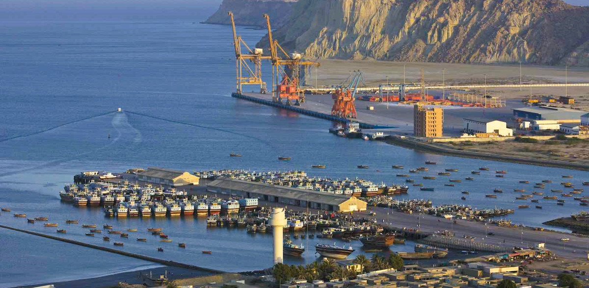 Cảng Gwadar, nằm ở tỉnh Balochistan, là cảng biển nước sâu quan trọng của Pakistan. Ảnh: TP.