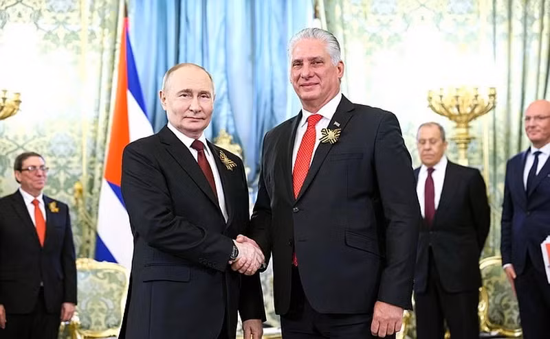 Con so va su kien Le duyet binh Ngay Chien thang cua Nga