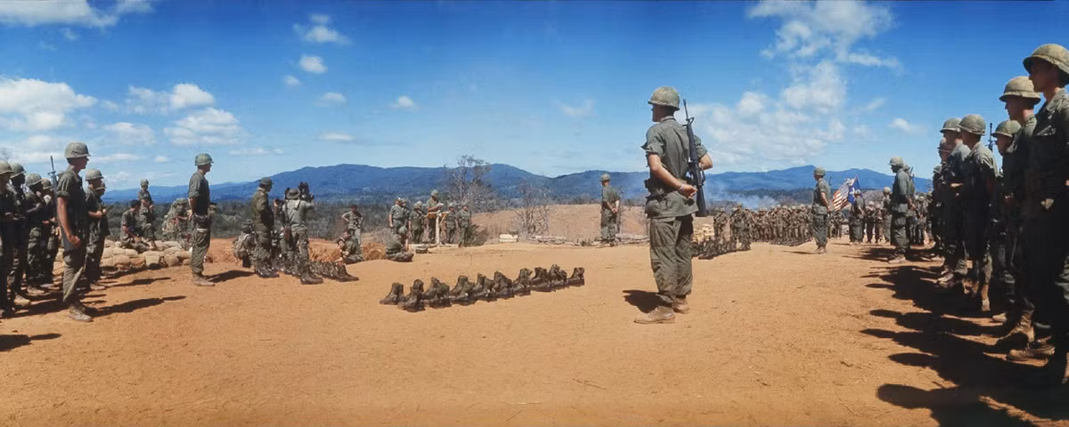  Sư đoàn dù 82 của Quân đội Mỹ gần như không giành được bất cứ thắng lợi nào trong suốt gần 10 năm đóng quân trên cao nguyên này. Nguồn ảnh: Flickr.