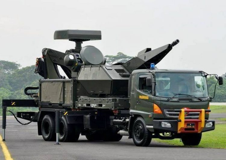 Các hệ thống phòng không Skyshield - "Lá Chắn Trời" do Rheinmetall thiết kế hiện đã sẵn sàng để chuyển giao tới khách hàng giấu tên này trong tương lai gần. Theo đó, hợp đồng mà quốc gia này ký kết với Đức có tổng giá trị lên tới 100 triệu Euro. Nguồn ảnh: Defence.