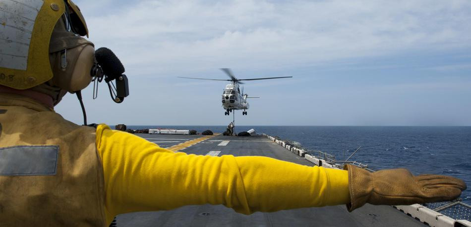 Đây là hoạt động tập luyện thường xuyên của Hải quân Mỹ, chỉ có điểm khác biệt là lần này, buổi tập luyện của Mỹ được diễn ra trên biển Đông ngoài khơi Philippines, trên vùng biển quốc tế. Nguồn ảnh: Sina.