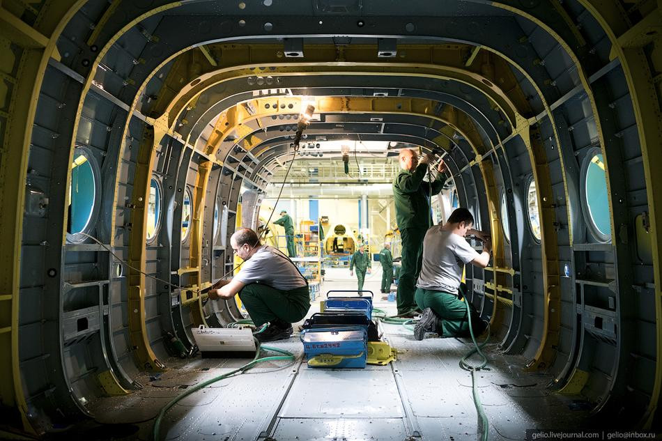 Đây cũng là nơi lắp ráp các loại trực thăng Mi-4 - loại trực thăng đầu tiên được Liên Xô xuất khẩu. Nguồn ảnh: Livejounal.