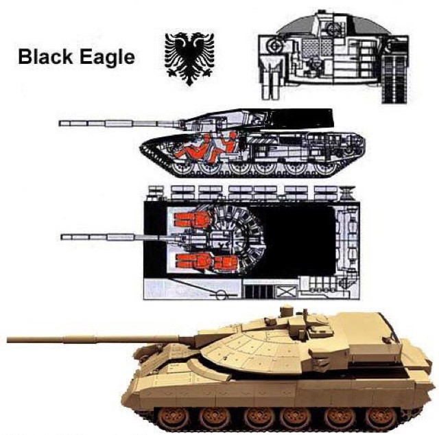 Được thiết kế từ biến thể T-80U và được xác định ngay từ đầu là phiên bản chỉ dành riêng cho xuất khẩu. Mẫu xe tăng "Đại Bàng Đen" T-80UM2 được các chuyên gia quân sự đánh giá là tương lai của ngành sản xuất xe tăng. Nguồn ảnh: BEI.