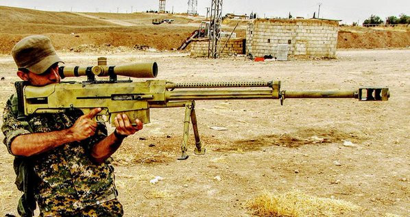 Khẩu súng này là một trong những khẩu súng bắn tỉa Trung Quốc đã được thực chiến tại chiến trường Syria. Tầm bắn tối đa của Zijiang M99 lên tới 1700 mét và có sơ tốc đầu nòng khoảng 800 mét/giây. Nguồn ảnh: Pinterest.