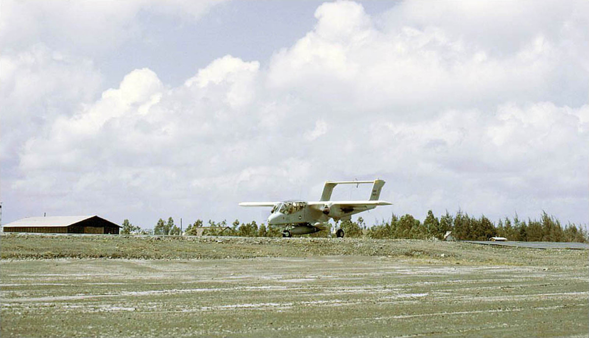 OV-10 Broncon cũng có nhiệm vụ giống với OV-1. Nguồn ảnh: Flickr.