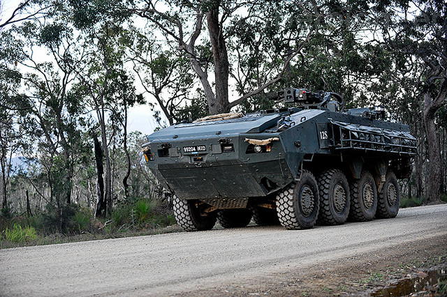 Giới chuyên gia quân sự đánh giá, Terrex hiện đang là một trong những loại thiết giáp chở quân tốt bậc nhất thế giới. Nguồn ảnh: Singaporenews.