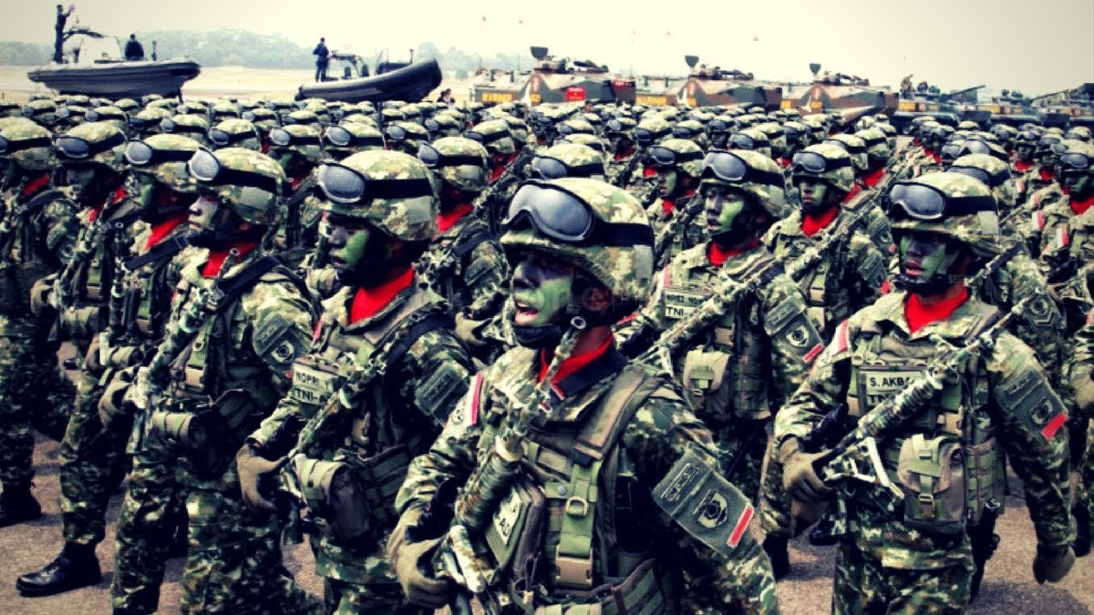 Sức mạnh quân sự của quân đội Indonesia hiện nay đang được Global Fire Power đánh giá là đứng thứ 14 thế giới, trong khi đó Isreal chỉ xếp thứ 15 còn Việt Nam nằm ở vị trí thứ 16. Nguồn ảnh: Asian.