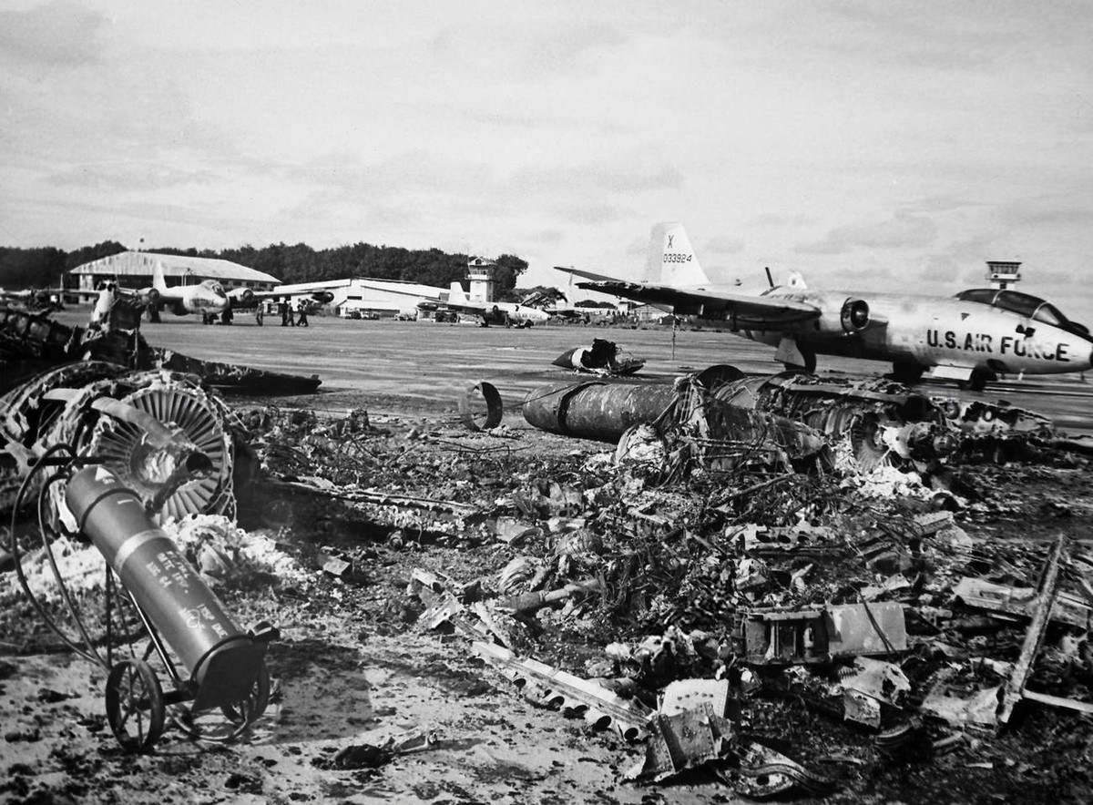 Sân bay này nằm cách Sài Gòn chỉ 25 km về phía Nam. Nguồn ảnh: Flickr.