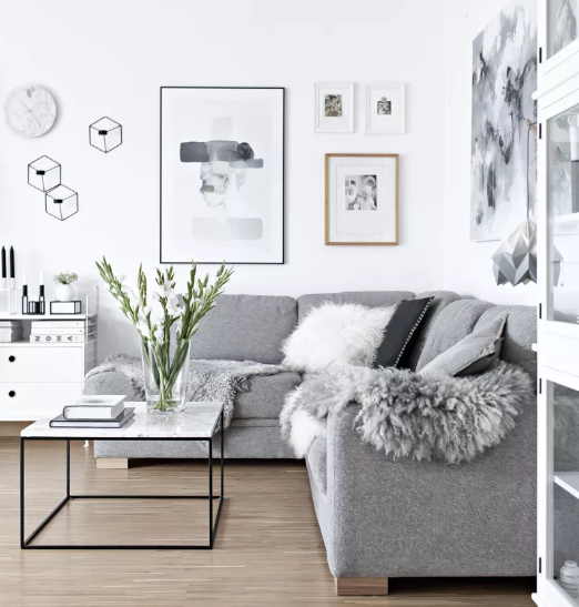 Sử dụng ghế sofa góc chính là cách tuyệt hay để tận dụng không gian trong nhà bạn.