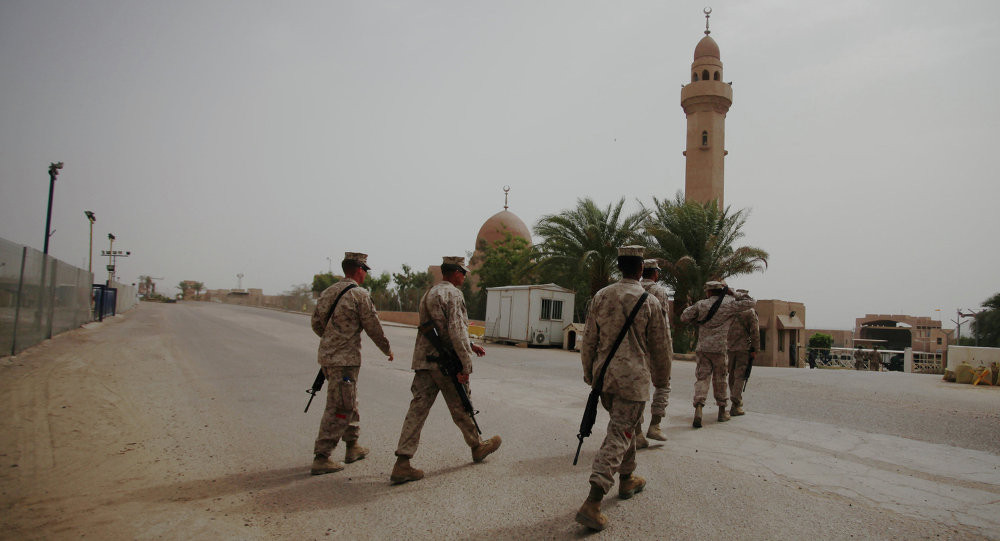 Lính Mỹ ở Jordan. Ảnh: Sputnik.