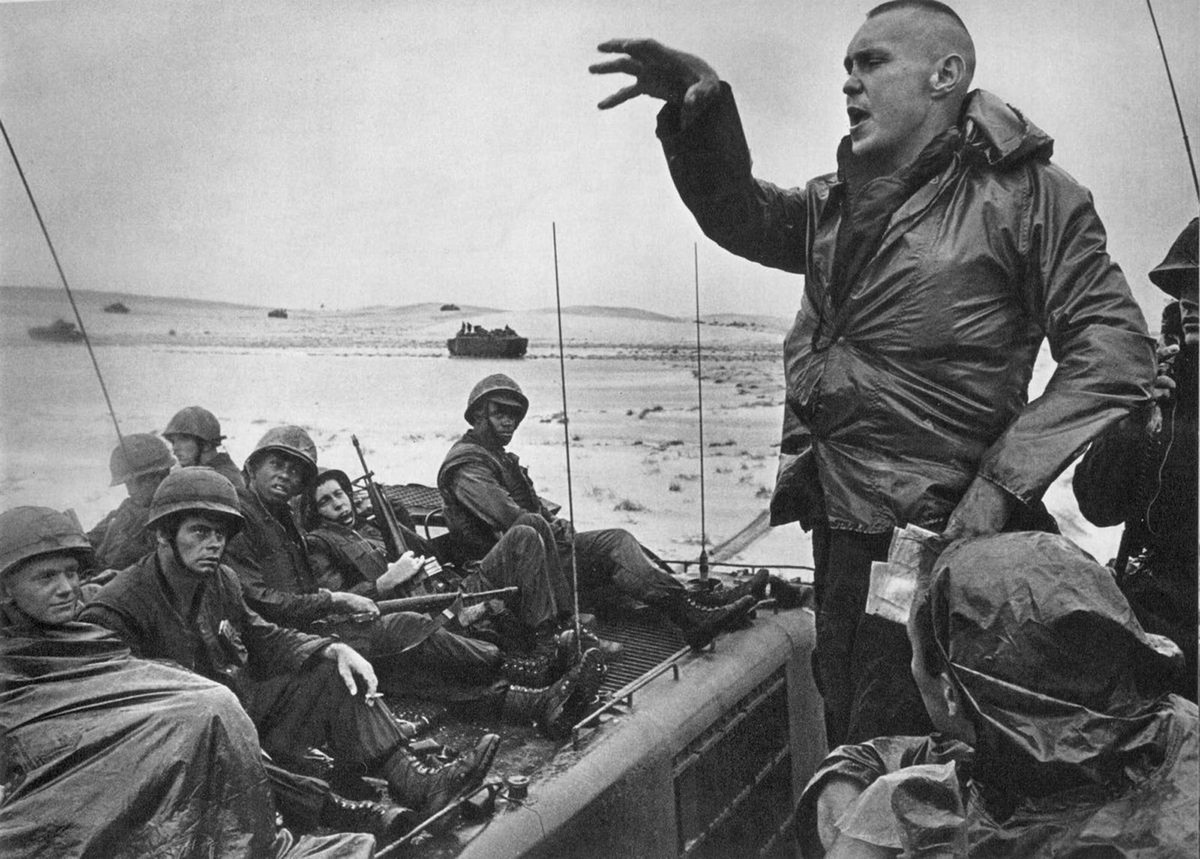 Gần như không có một thương vong nào trong buổi đổ bộ này của Mỹ. Nguồn ảnh: Flickr.