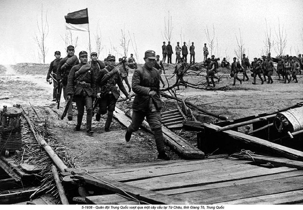 Các lực lượng khác của Trung Quốc lúc này chỉ được trang bị súng trường kiểu cũ và thậm chí còn không có đủ quân phục đồng nhất. Nguồn ảnh: Flickr.