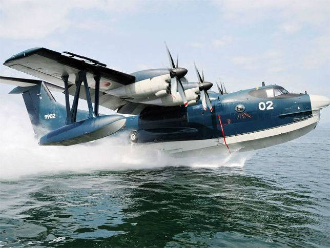 Hiện tại, thủy phi cơ US-2 đang được phục vụ trong biên chế của Lực lượng Phòng vệ Trên biển Nhật Bản, trong tương lai loại máy bay này sẽ được lựa chọn để thay thế cho loại US-1A vốn đã quá cũ của lực lượng này. Nguồn ảnh: Japtimes.