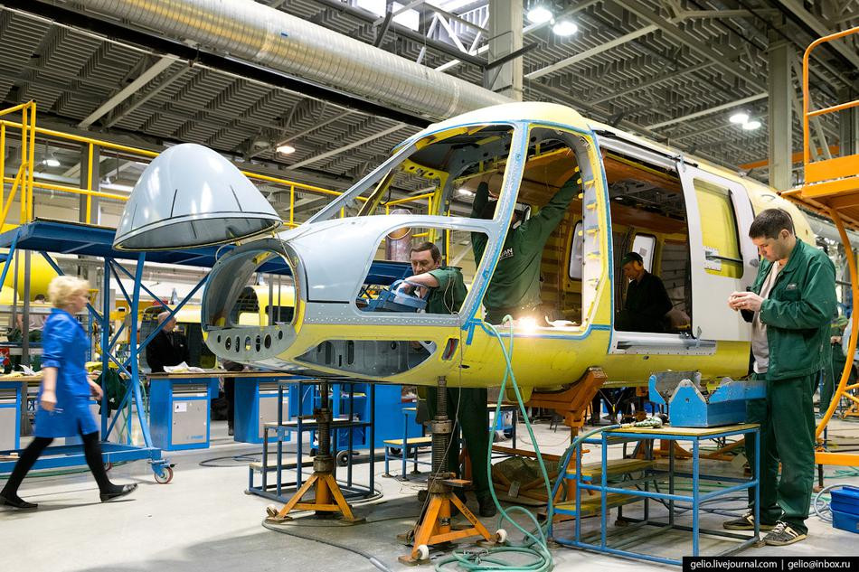 Tổng cộng đã có 12.000 chiếc trực thăng các loại đã từng được sản xuất mới hoàn toàn từ nhà máy này. Số lượng linh kiện được Kazan sản xuất để phục vụ cho việc bảo dưỡng 12.000 chiếc trực thăng mà họ từng sản xuất ra là một con số quá khủng lồ. Nguồn ảnh: Livejounal.