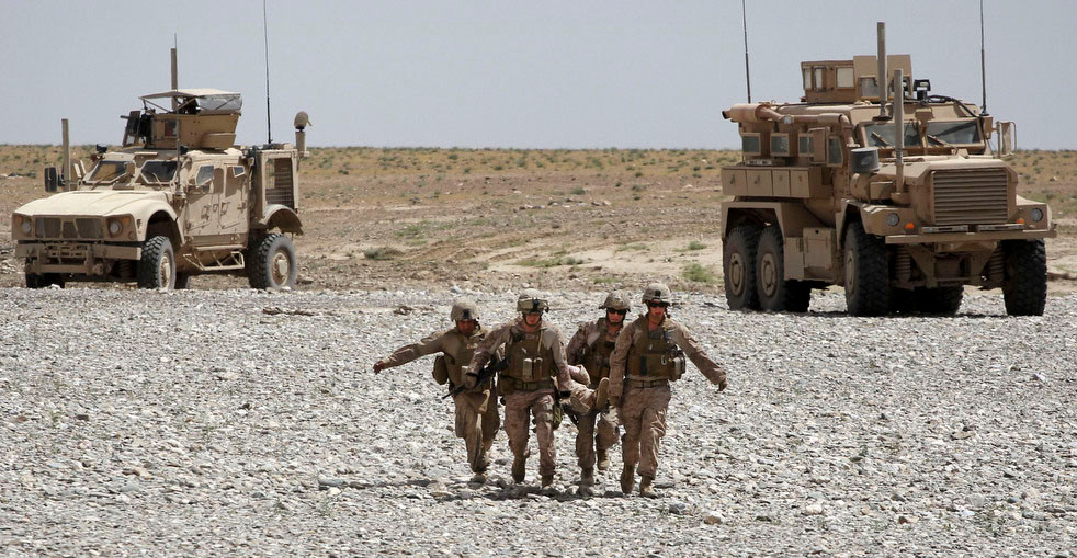 Sau chiến tranh Iraq và Afghanistan, dường như Syria đang trở thành nạn nhân tiếp theo của kiểu chiến tranh "ăn tàn phá hại" mà Mỹ đang thực hiện ở Trung Đông này. Nguồn ảnh: Fototelegraf.