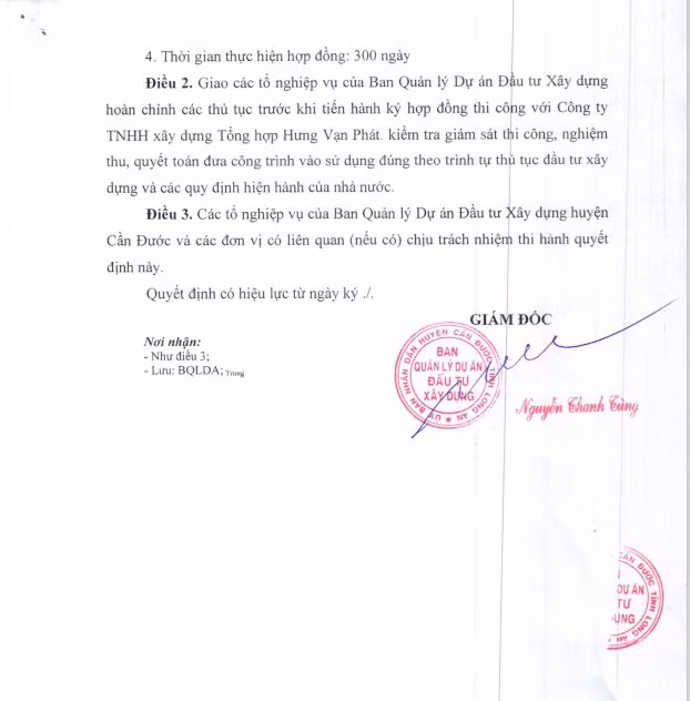 Long An: Cong ty Hung Van Phat 1 thang trung 4 goi thau tai Can Duoc-Hinh-4