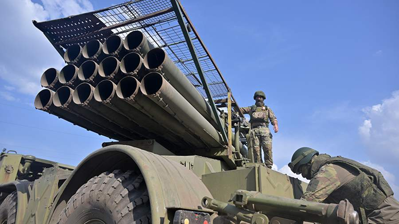 Hệ thống phòng không đã bắn hạ 4 tên lửa chiến thuật Tochka-U, một quả bom dẫn đường Hammer, 15 tên lửa HIMARS và Vampire, cùng 71 máy bay không người lái khác, 30 trong số đó nằm ngoài khu vực hoạt động đặc biệt. Ảnh: RIA Novosti.