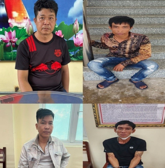 Đến 0h10 ngày 12/5, Công an Hậu Giang phát hiện Nghĩa đang ngồi tại một quán nước ở huyện Trà Ôn (Vĩnh Long), cách nơi chúng giữ anh C 40km. Nghĩa lập tức bị bắt giữ. Khai thác nhanh đối tượng, công an xác định được địa điểm anh C bị nhốt. Lúc này có Nguyên đang trông giữ. Khi thấy công an tới, hắn hé cửa, tay cầm dao kề cổ nạn nhân và yêu cầu phải thả Nghĩa, đồng thời cung cấp cho chúng một xe ô tô để bỏ trốn. Suốt nhiều giờ, Nguyên liên tục ra yêu sách, đòi công an phải đáp ứng. Gã cũng thể hiện sự manh động mỗi lần yêu cầu bị các chiến sĩ công an khéo léo từ chối. 