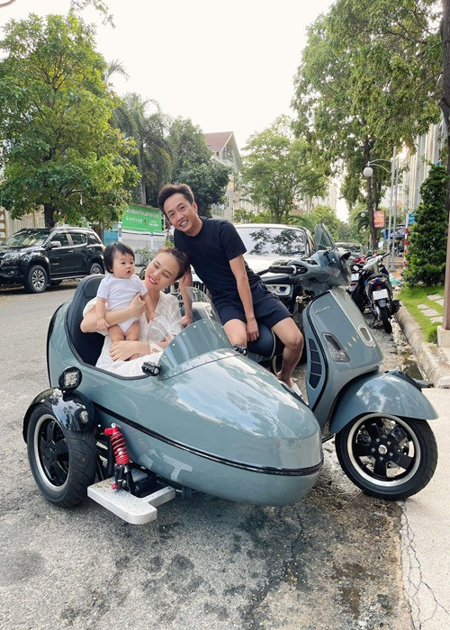 Hạnh phúc của Đàm Thu Trang - Cường Đô la càng thêm viên mãn khi nữ ca sĩ gốc Tày sinh con gái vào năm 2020.