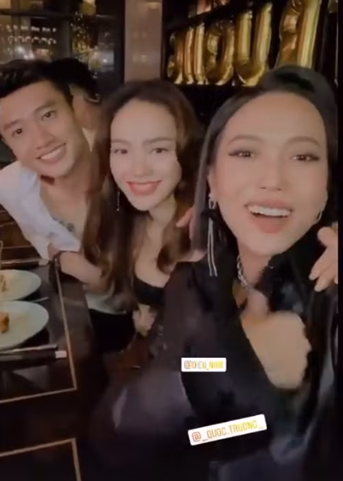 Loạt khoảnh khắc tình tứ của Minh Hằng và Quốc Trường làm dấy nghi vấn hẹn hò.