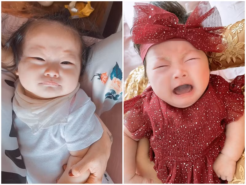 Pha Lê không ít lần "than thở" bé Ốc nổi tiếng hơn cả mẹ trên mạng xã hội.