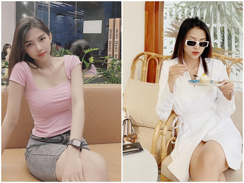 Với lợi thế về ngoại hình, Khánh Vy theo đuổi công việc người mẫu. Ngoài ra, cô còn kinh doanh online.