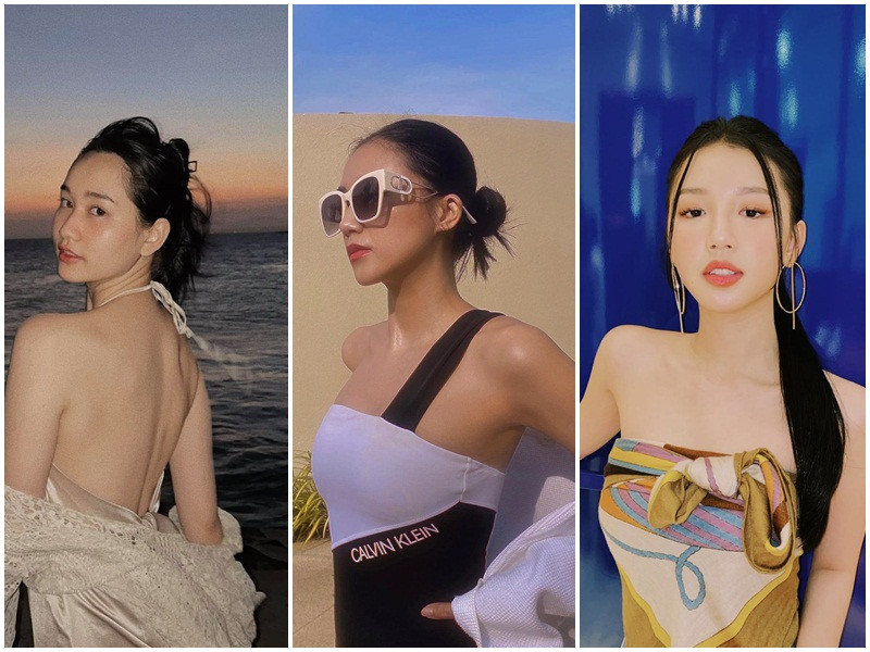 Bộ ba nàng thơ của Victor Vũ ngày càng quyến rũ.